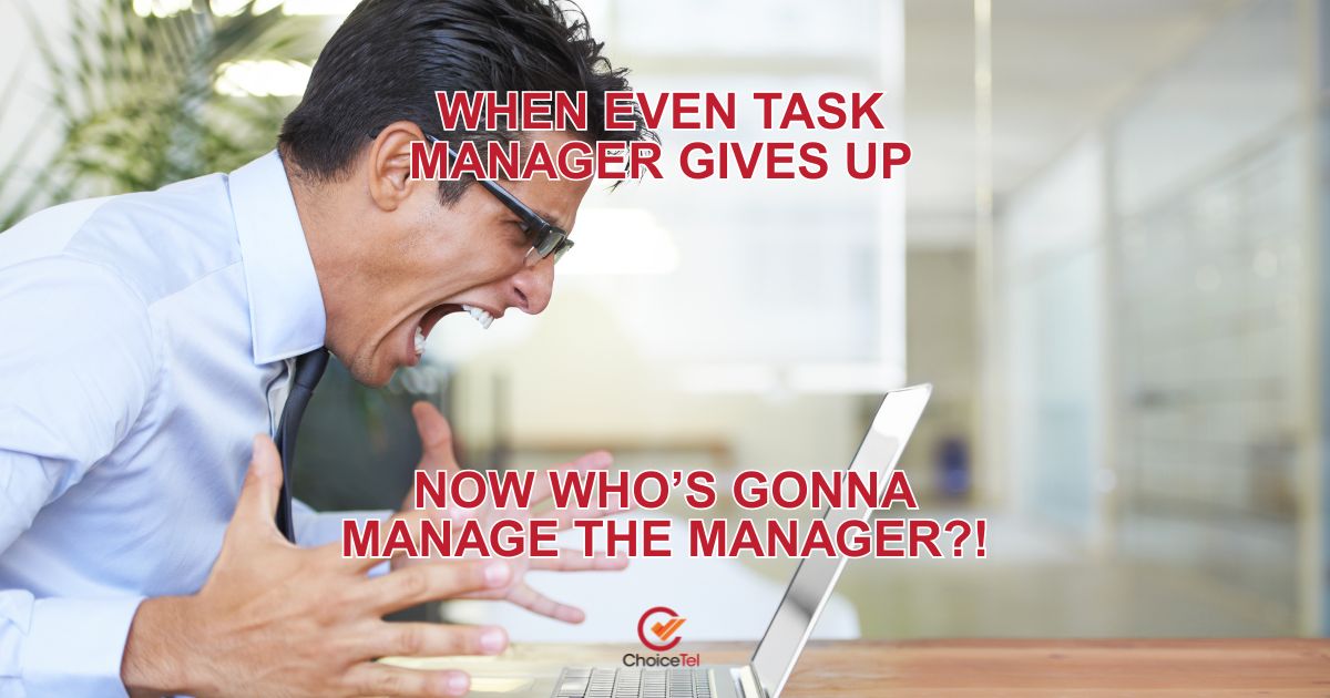 Task Manager Not Responding? Here’s What It Means